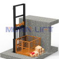 new design cargo hydraulic lift 1000kg cargo lift basement hydraulic cargo lift vertical freight elevator for building